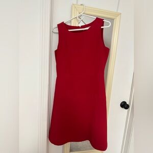 Banana Republic Vibrant Red Dress